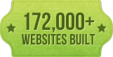 172,000 websites built using our affordable online website builder